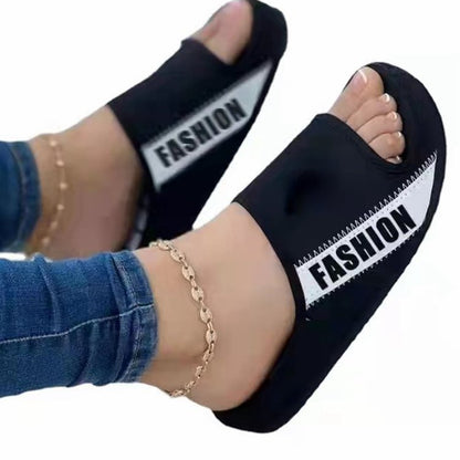 Cloth Flat Sandals For Women In Europe And America