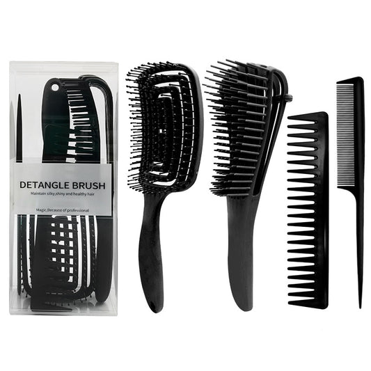 Eight-claw Comb Multifunctional Comb Set Hollow Hairdressing Styling
