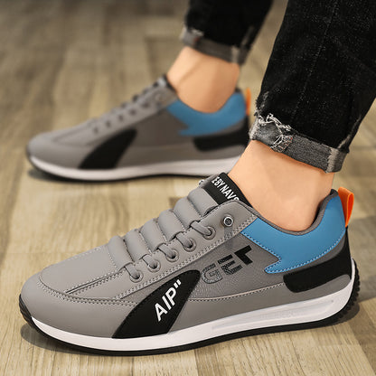 Men Sports Flat Shoes Comfortable Breathable Non-slip Wear-resistant Board Shoes
