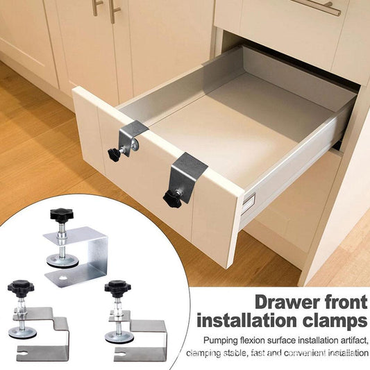 Drawer Panel Fixing Clip New Fast Wood Board Clip Holder, Drawer Front Installation Clamps