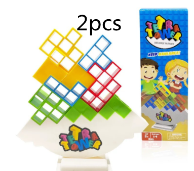 Balance Stacking Board Games Kids Adults Tower Block Toys For Family Parties Travel Games Boys Girls Puzzle Building Blocks Toy