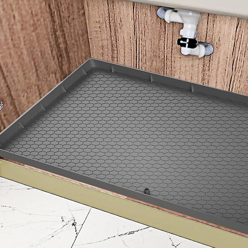 Under The Kitchen Sink Mat Dishwashing And Draining Diamond Pattern Road
