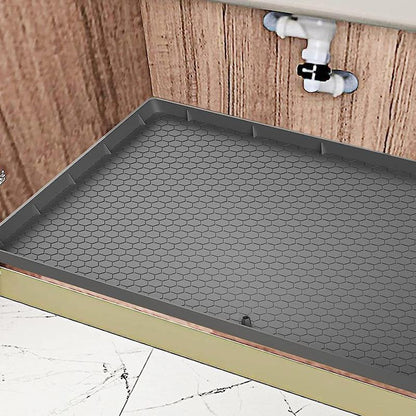 Under The Kitchen Sink Mat Dishwashing And Draining Diamond Pattern Road