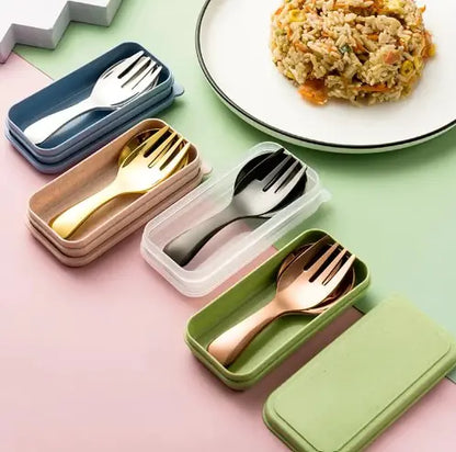 Portable Stainless Steel Cutlery Set